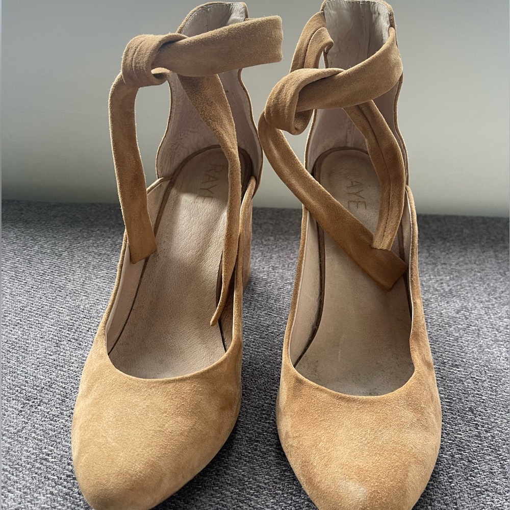 Raye Suede Block Heel